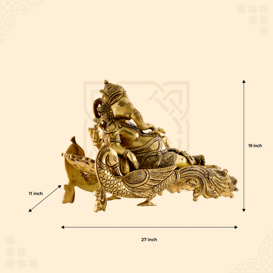 Reclining Ganesha Bethak