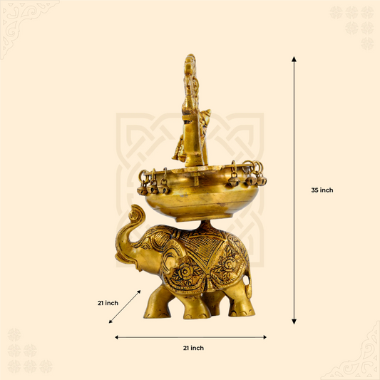 Ganesha Elephant Urli