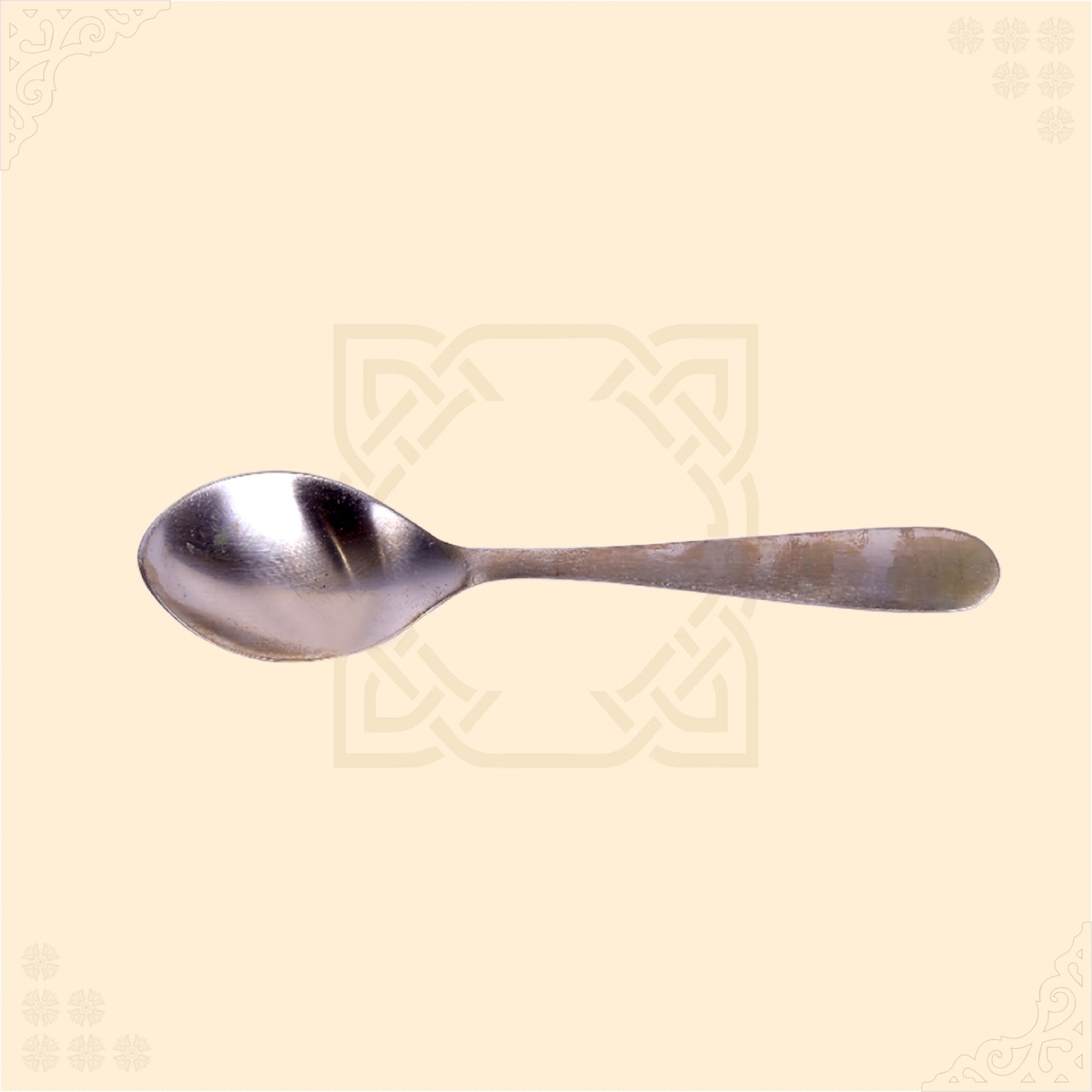 Hand-Forged Bronze Serving Spoon