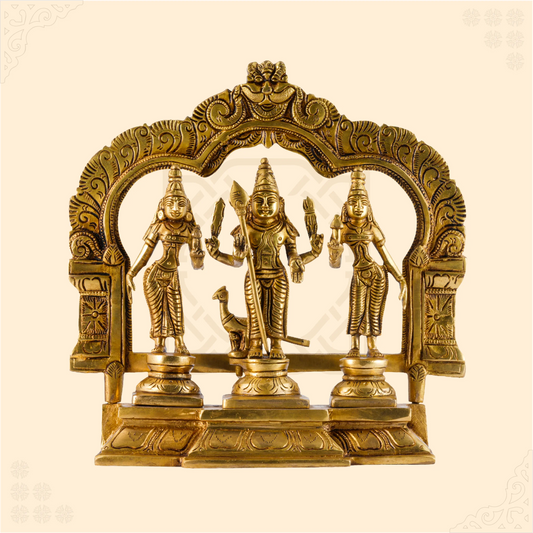 Murugar with Valli Deivanai