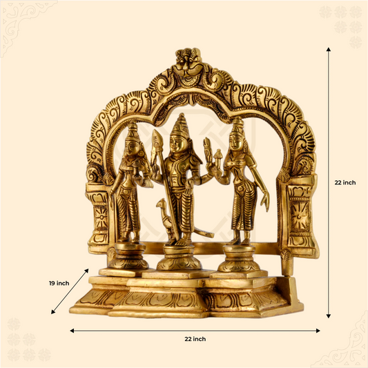 Murugar with Valli Deivanai