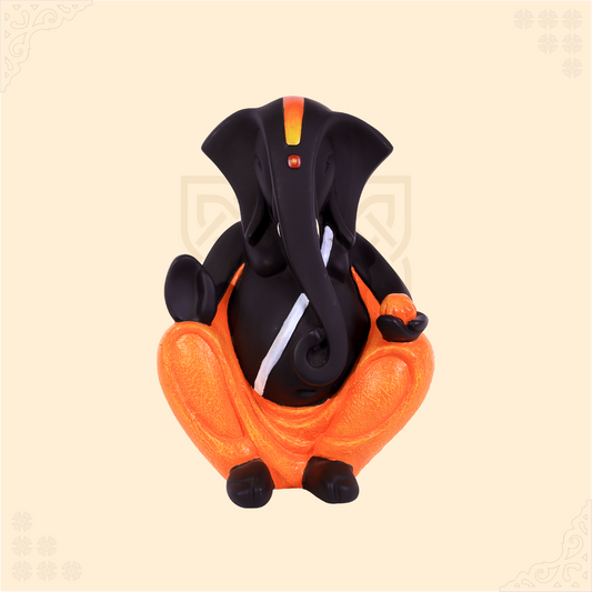 Artistic Ganesha Sitting Idol