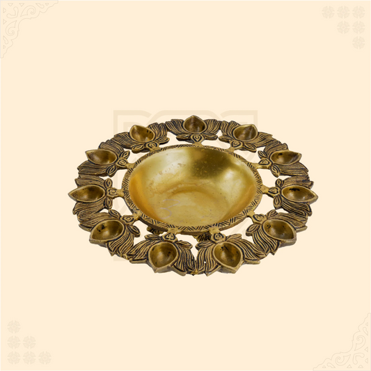 Lotus Diya Urli