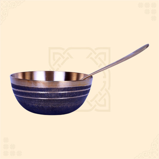 Handcrafted Bronze Offering Bowl