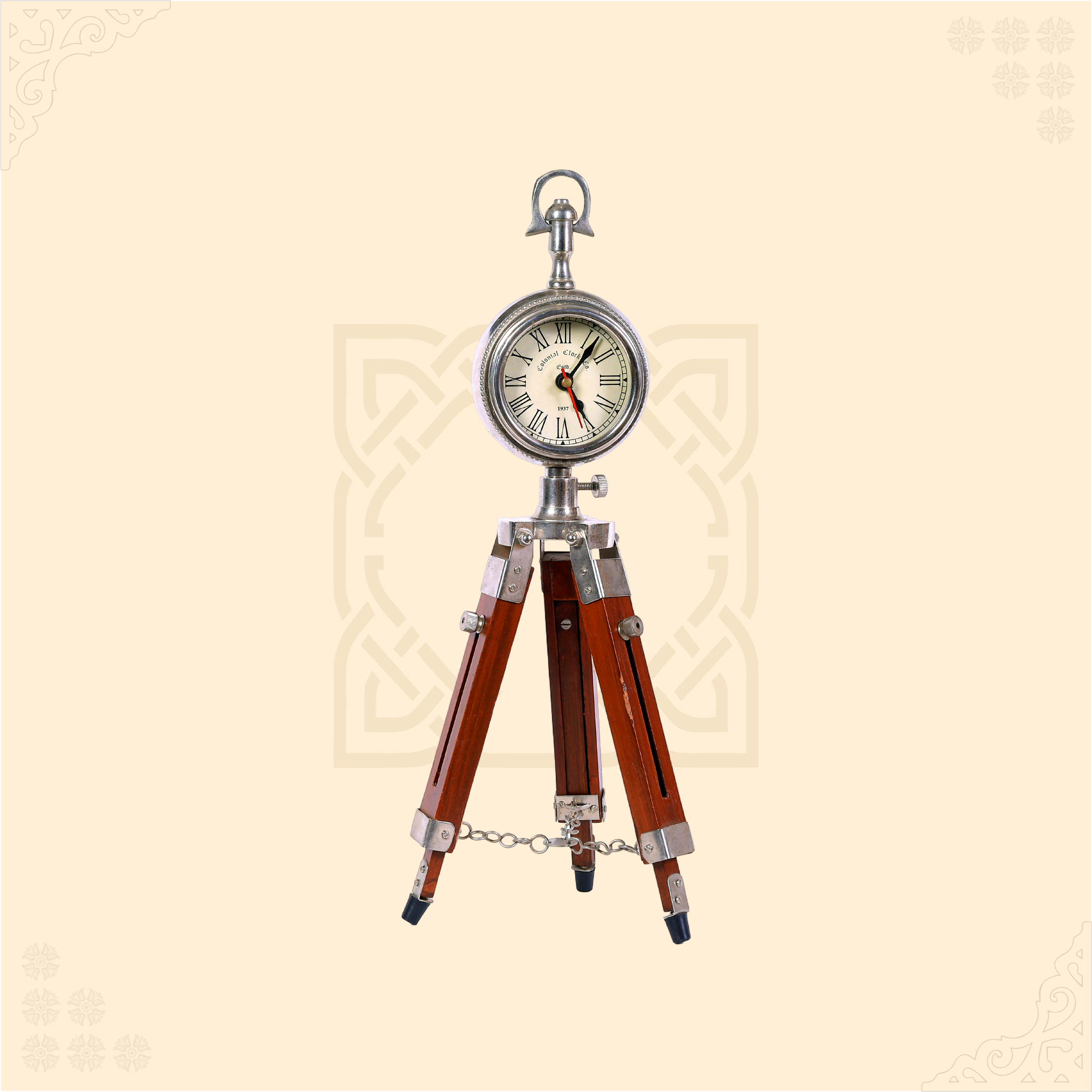 Vintage Tripod Clock Stand – swarnabalas
