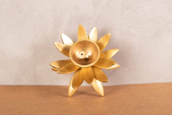 Lotus Shaped Oil Lamp