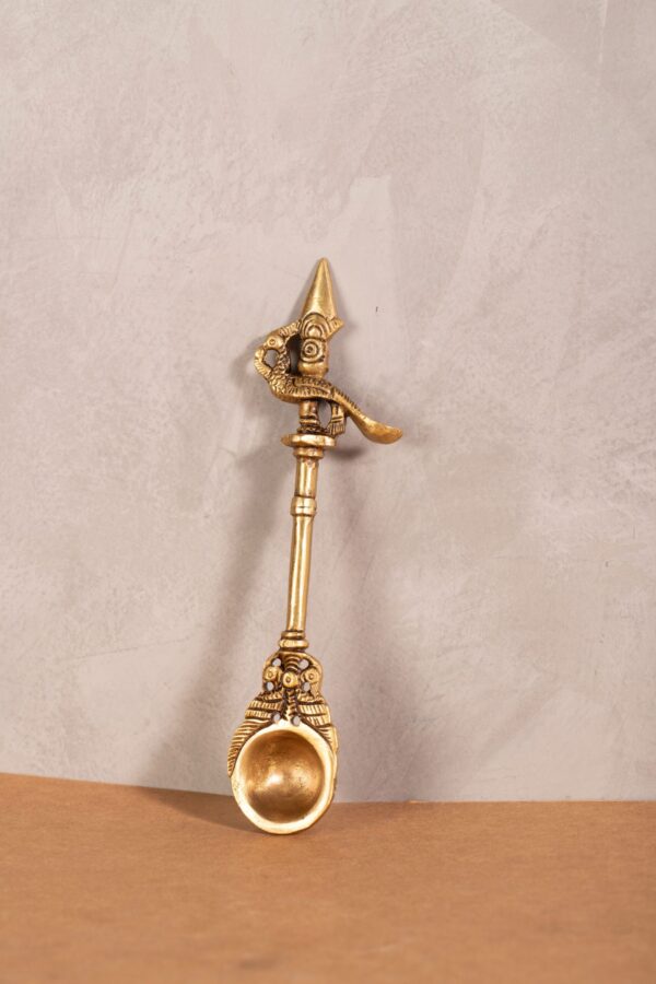 Brass Aarti Spoon
