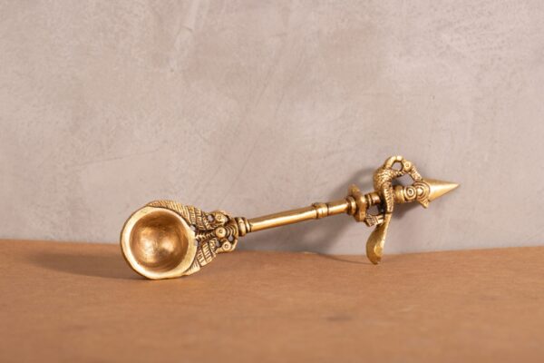 Brass Aarti Spoon