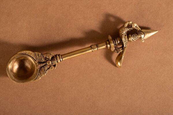 Brass Aarti Spoon