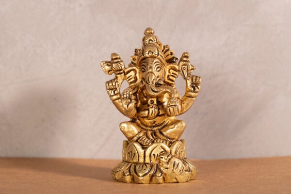 Lotus Base Ganesha