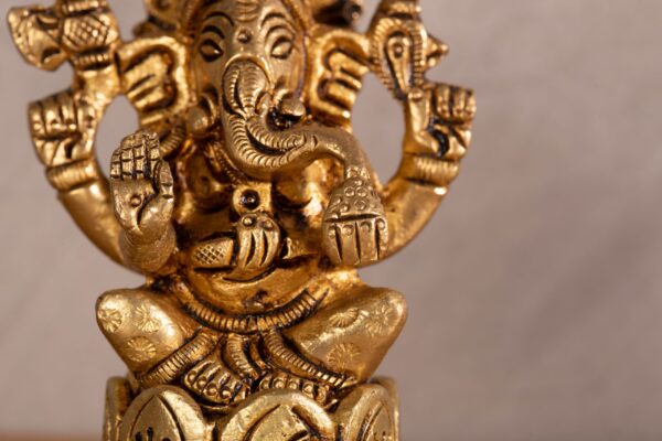 Lotus Base Ganesha