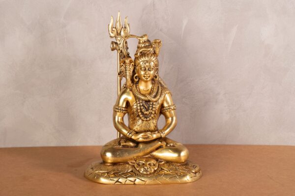 Shiva's Meditation Statue