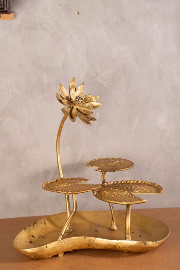 PR-BR-061C Water Lily Flowers Stand